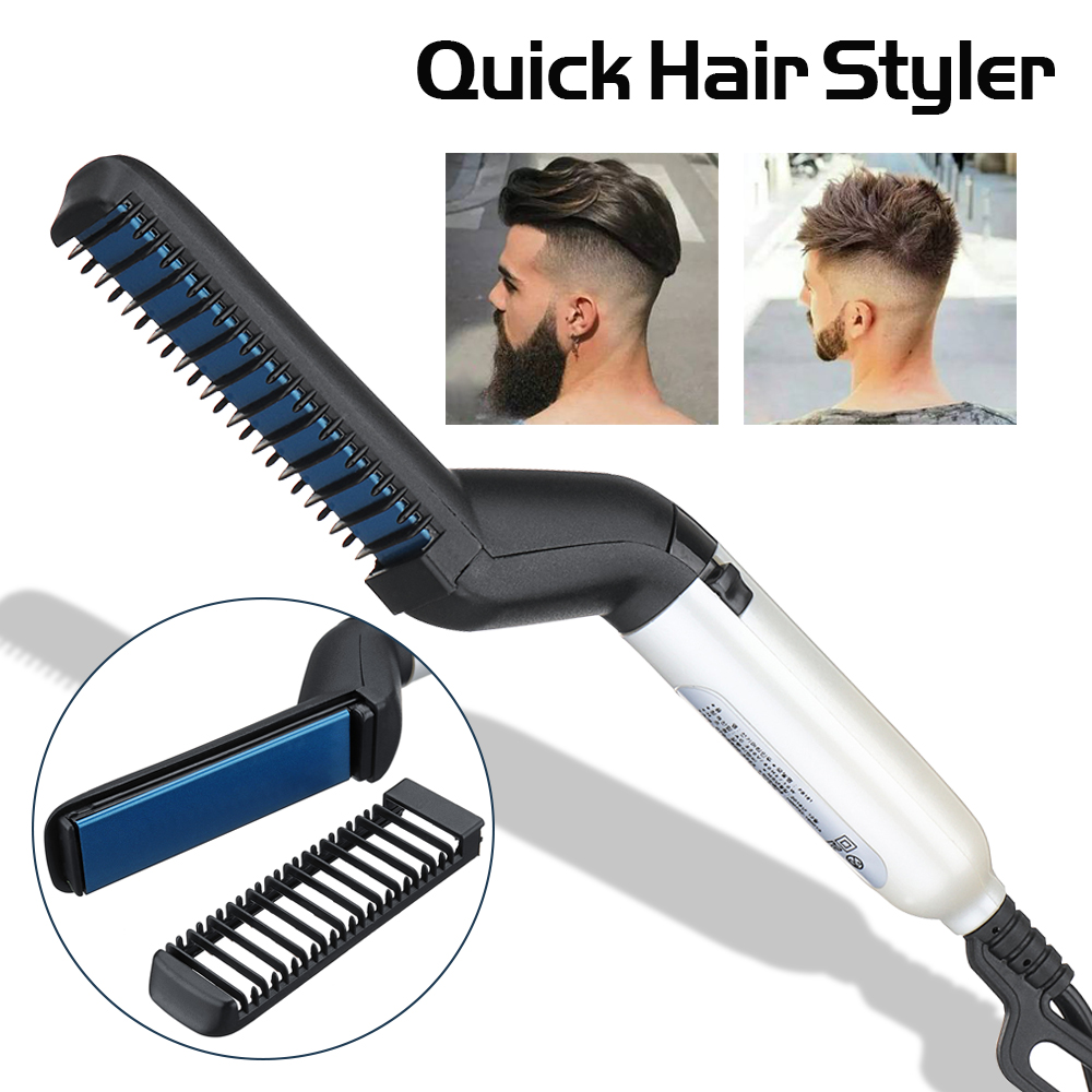 Styler 3-en-1 pour homme : Volume, Lissage et Contrôle